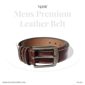 mens premium leather belt