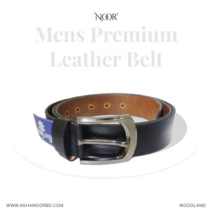 mens premium leather belt